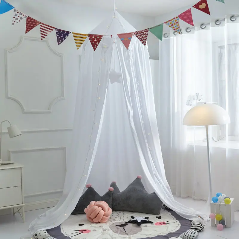 Hung Dome Mosquito Net for Baby Children Crib Bed Tent Girls Kids Bedding Living Room Decor Corner Canopy Tent Mosquito Hung Dome Mosquito Net for Baby Children Crib Bed Tent Girls Kids Bedding Living Room Decor Corner Canopy Tent Mosquito