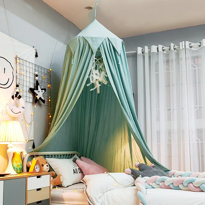Hung Dome Mosquito Net for Baby Children Crib Bed Tent Girls Kids Bedding Living Room Decor Corner Canopy Tent Mosquito Hung Dome Mosquito Net for Baby Children Crib Bed Tent Girls Kids Bedding Living Room Decor Corner Canopy Tent Mosquito