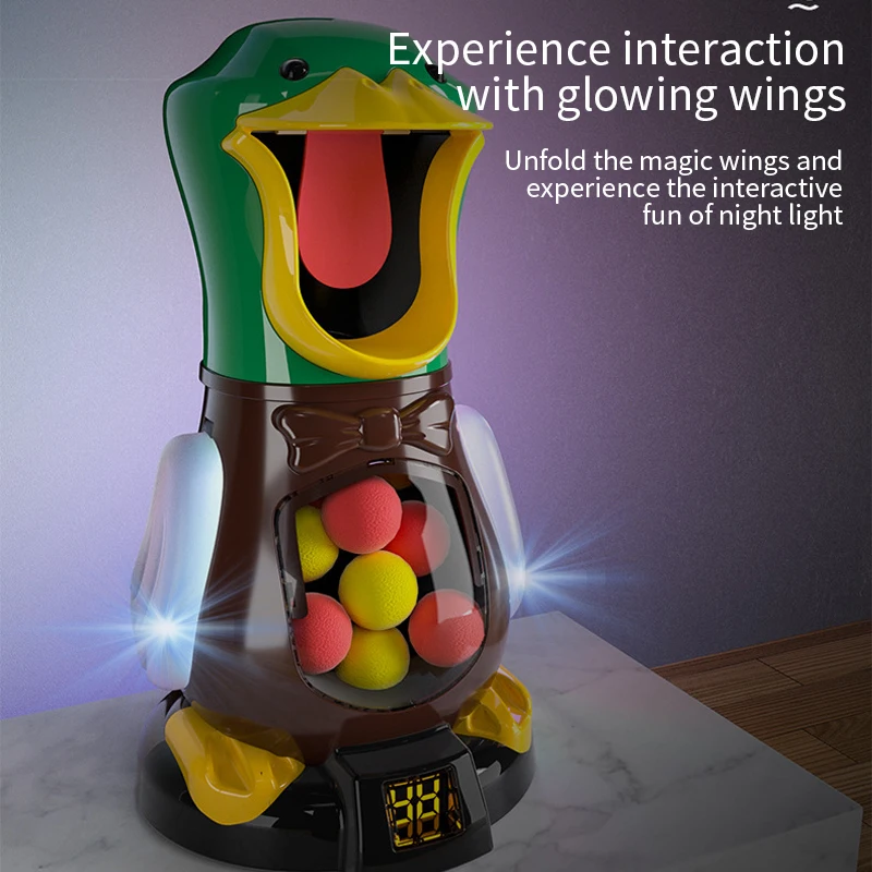 Hungry Shooting Duck Toys 98K Pistol Air-powered Gun Soft Bullet Ball Scoring Battle Games With Light Can Walk Gun Kids Hungry Shooting Duck Toys 98K Pistol Air-powered Gun Soft Bullet Ball Scoring Battle Games With Light Can Walk Gun Kids