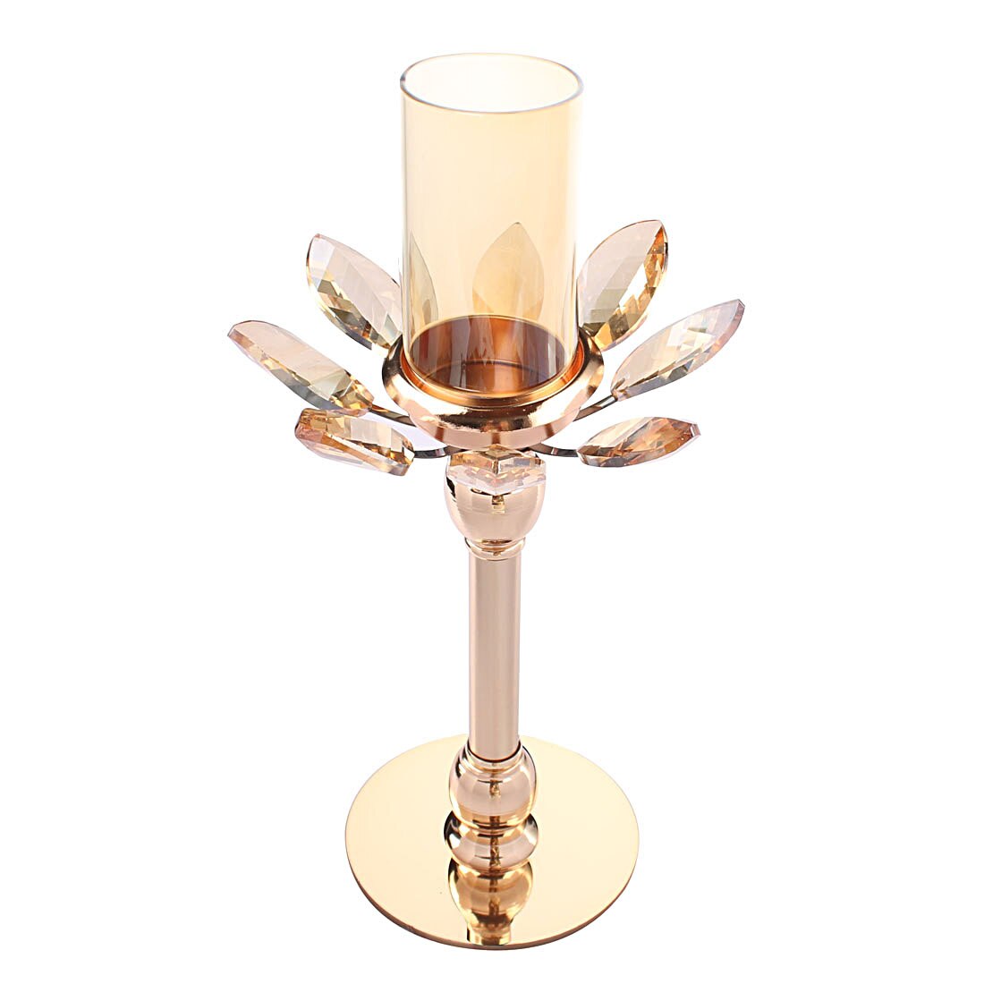 Hurricane Candle Holder Crystal Centerpiece Hurricane Candle Holder Crystal Centerpiece