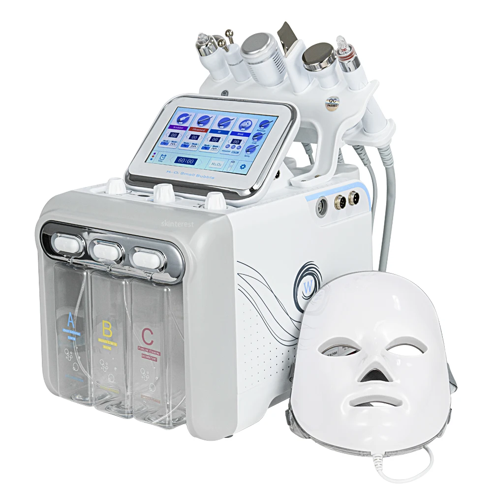 Hydro Water Oxygen Jet Peel Machine Oxy Spray Facial Machine Face Cleaning RF Lifting Dermabrasion Skin Care Beauty