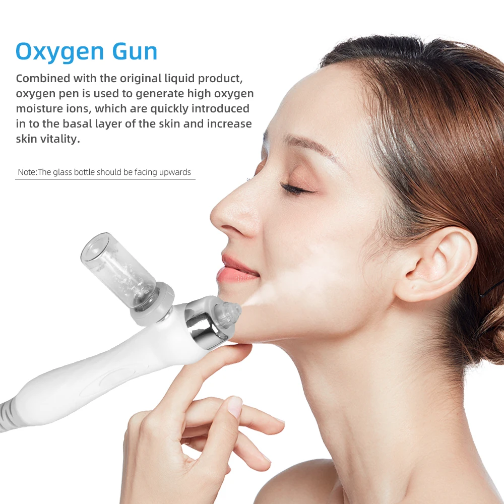 Hydro Water Oxygen Jet Peel Machine Oxy Spray Facial Machine Face Cleaning RF Lifting Dermabrasion Skin Care Beauty