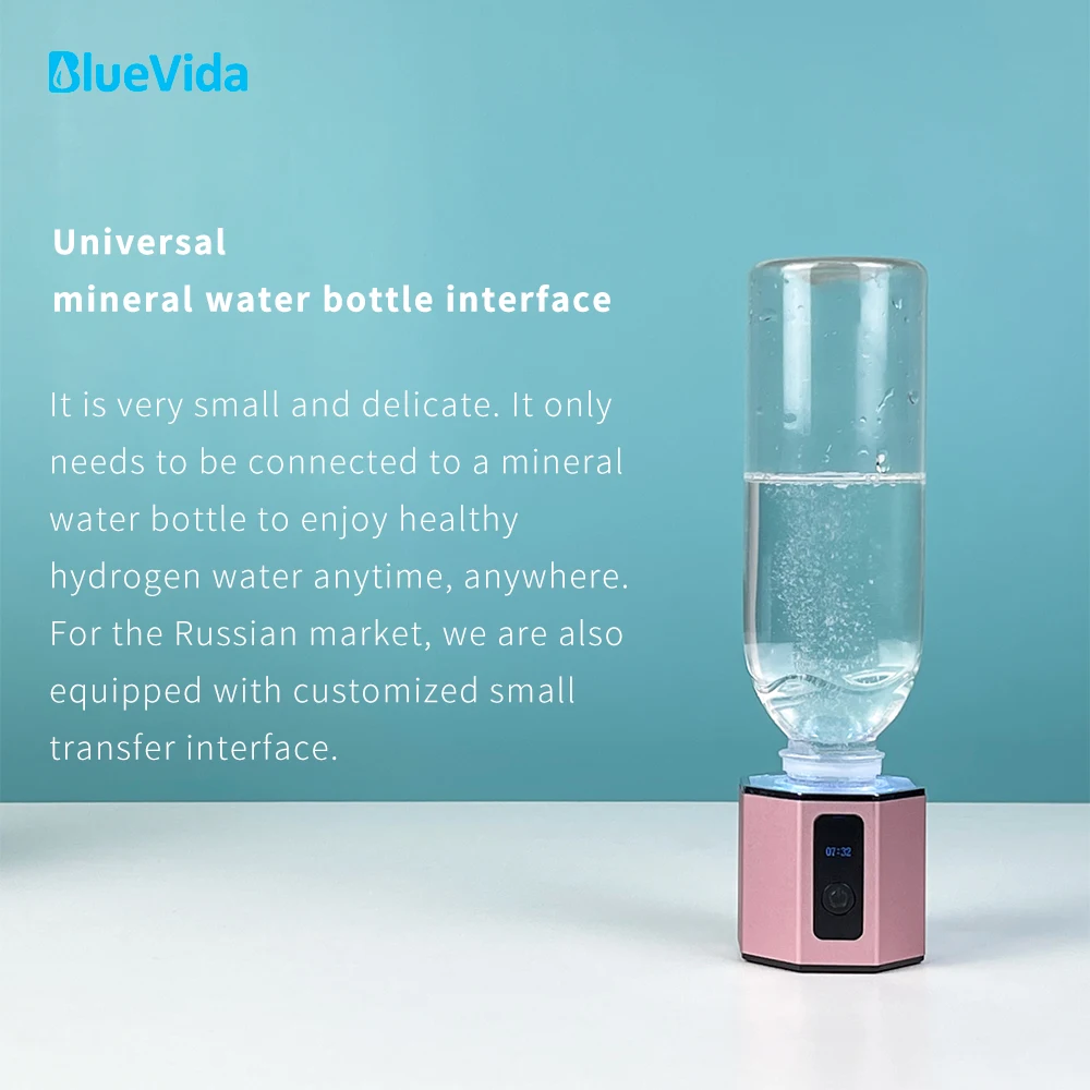 Hydrogen Water Generator Antioxidant ORP Hydrogen Maker Water Hydrogenator Easy Breath H2- Max 6000ppb