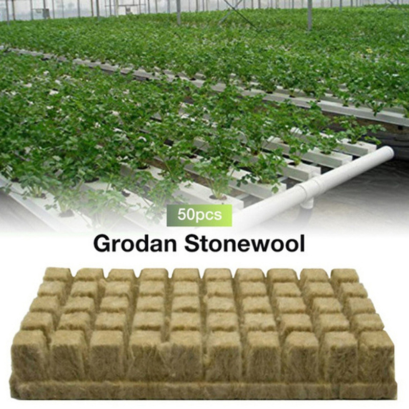 Hydroponic Planting Cubes (50 pcs) Hydroponic Planting Cubes (50 pcs)