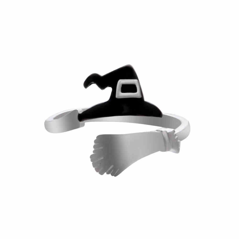 Hypoallergenic Silver Halloween Ring