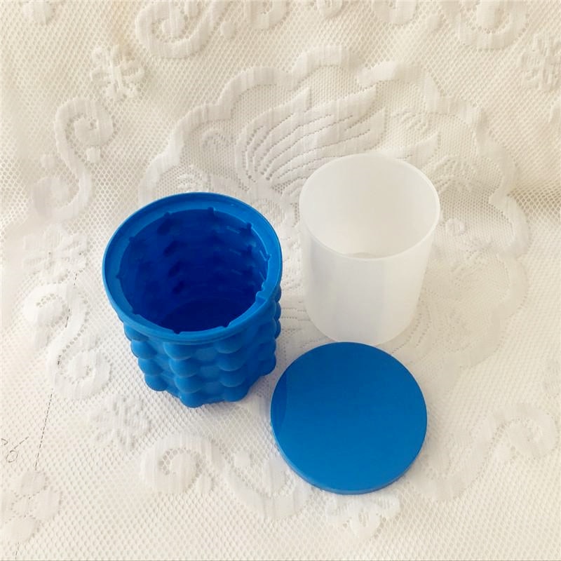 Ice Bucket Portable Ice Cube Container Ice Bucket Portable Ice Cube Container