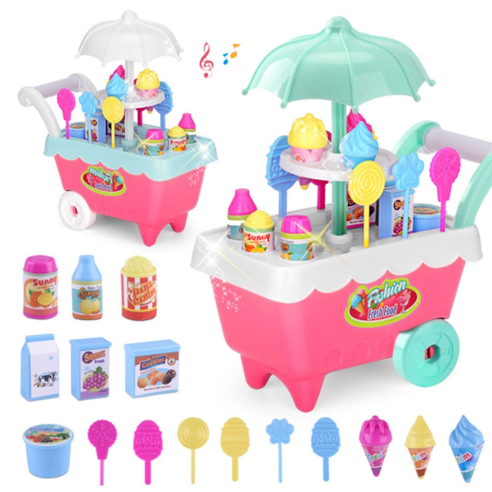 Ice Cream Cart Toy Pretend Play Ice Cream Cart Toy Pretend Play
