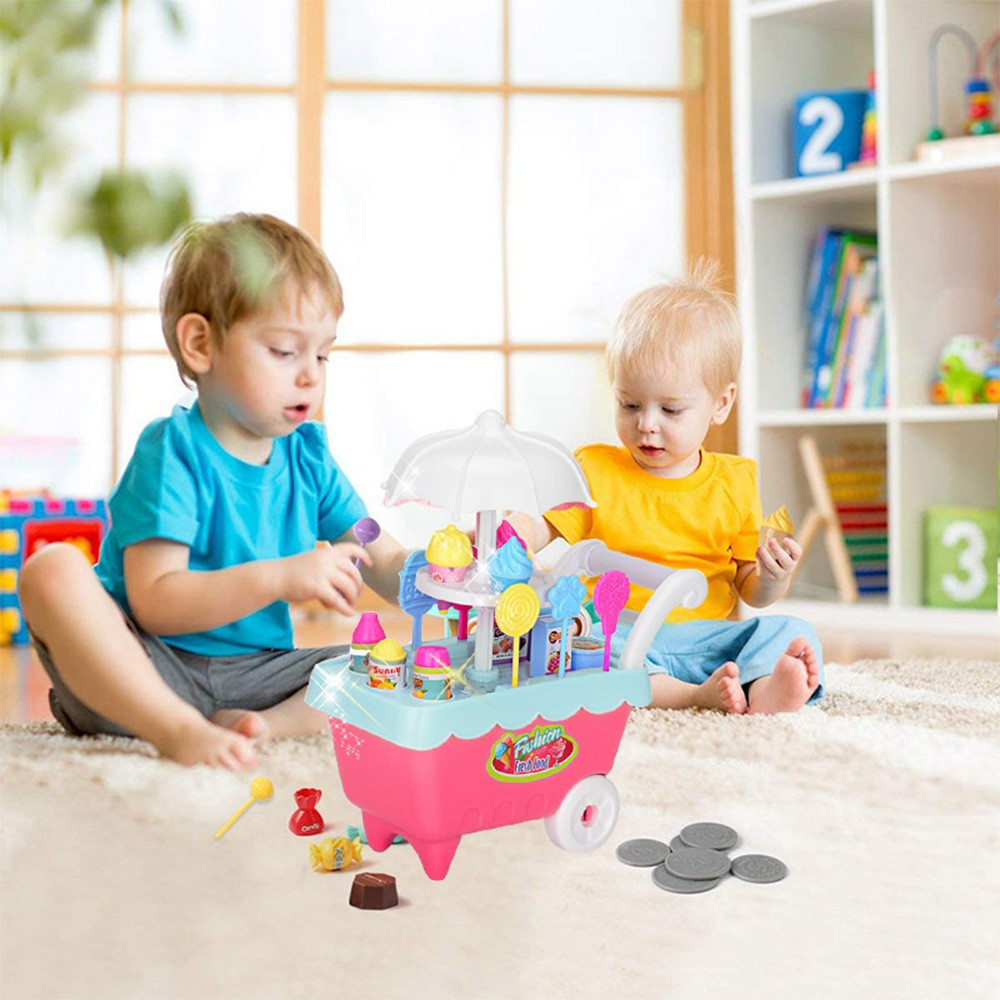 Ice Cream Cart Toy Pretend Play