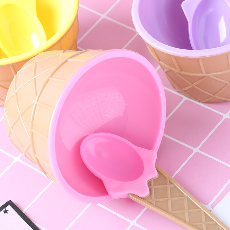 Ice Cream Cups Cute and Colorful Design Ice Cream Cups Cute and Colorful Design