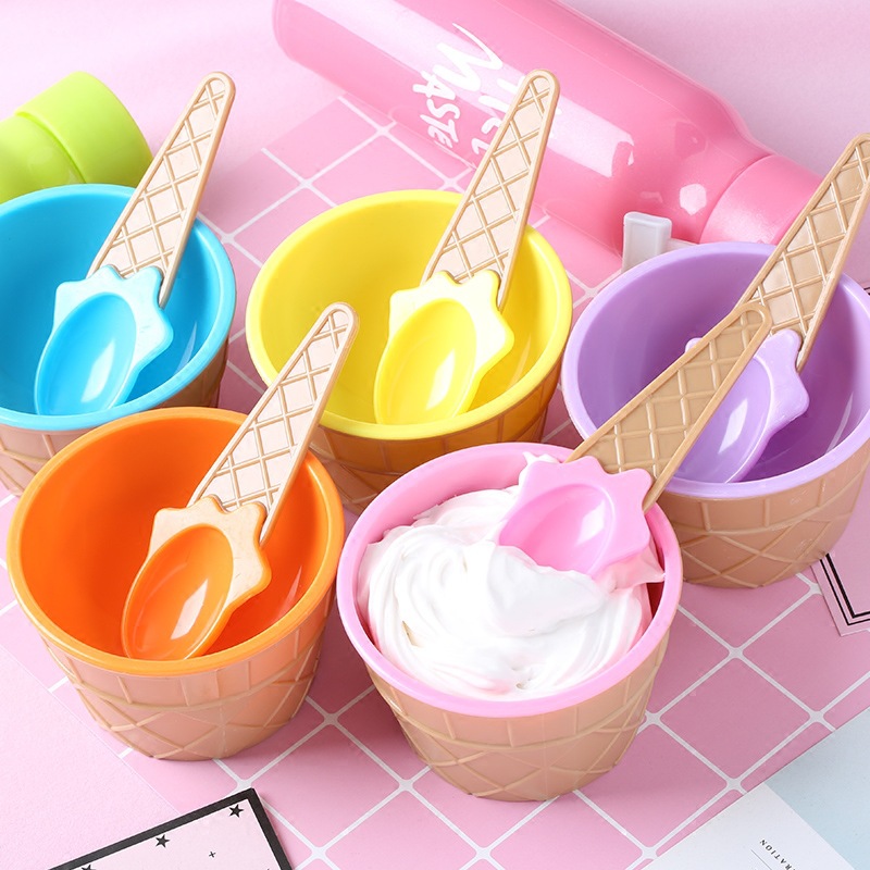 Ice Cream Cups Cute and Colorful Design Ice Cream Cups Cute and Colorful Design