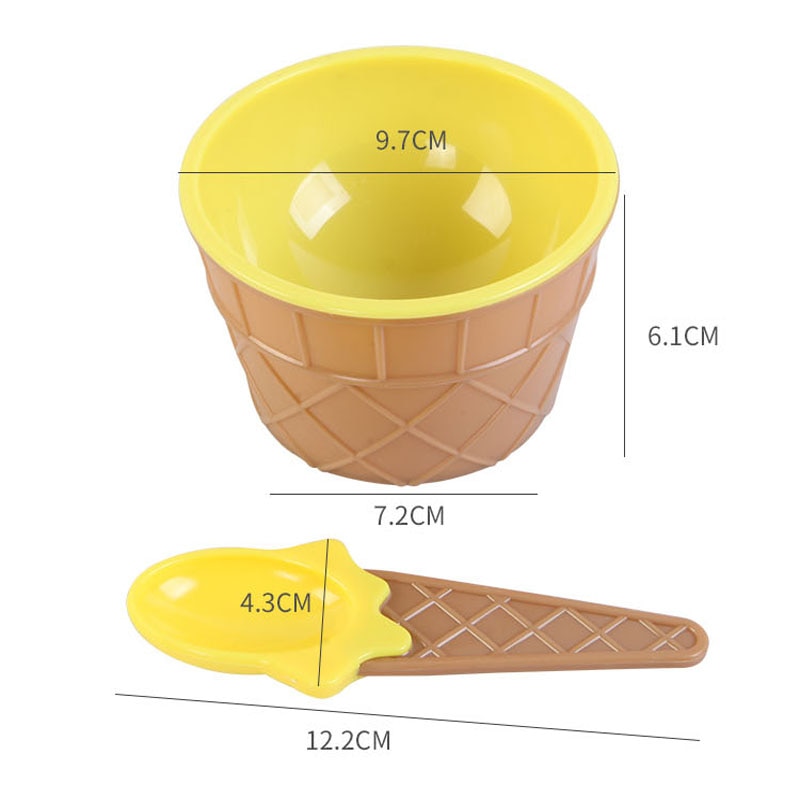 Ice Cream Cups Cute and Colorful Design Ice Cream Cups Cute and Colorful Design
