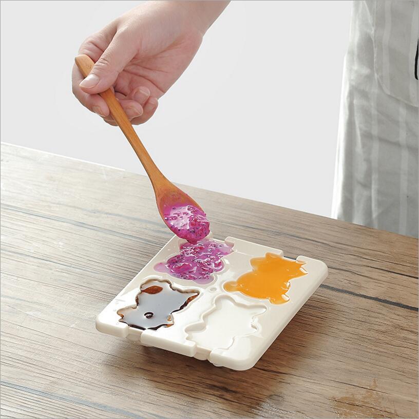 Ice Cream Molds Bear Pattern