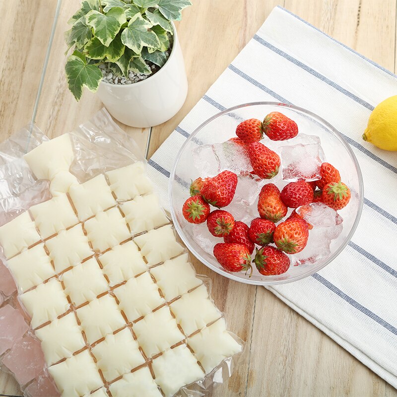 Ice Cube Bags Disposable Container (10 pcs) Ice Cube Bags Disposable Container (10 pcs)