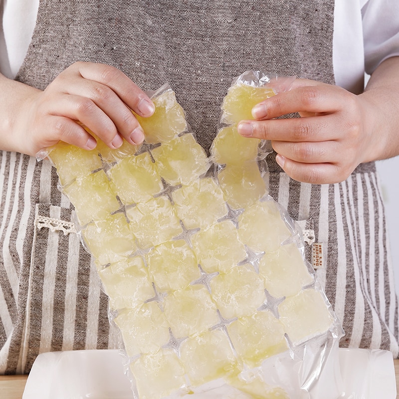 Ice Cube Bags Disposable Container (10 pcs) Ice Cube Bags Disposable Container (10 pcs)