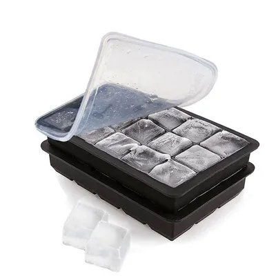 Ice Cube Tray with Lid 15 Holes Ice Tray Ice Cube Tray with Lid 15 Holes Ice Tray