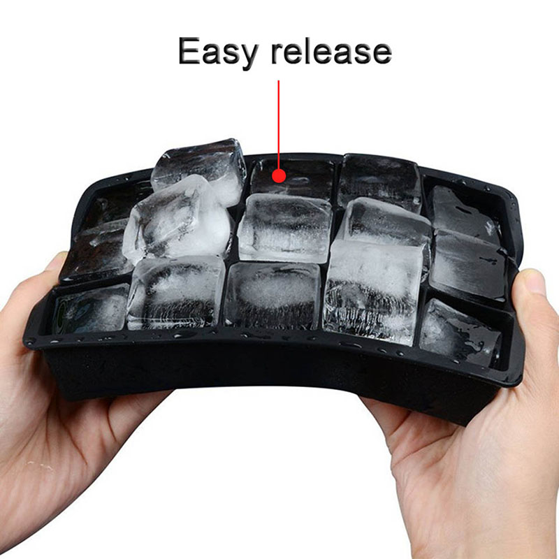 Ice Cube Tray with Lid 15 Holes Ice Tray Ice Cube Tray with Lid 15 Holes Ice Tray