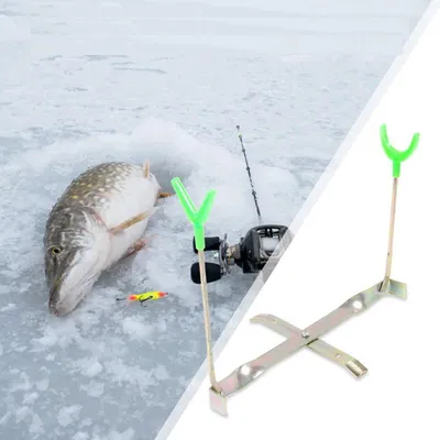 Ice Fishing Rod Holder Foldable Support Ice Fishing Rod Holder Foldable Support
