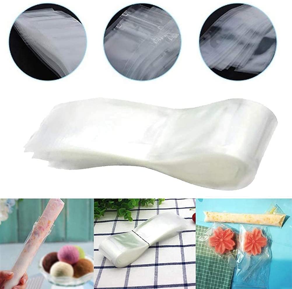 Ice Popsicle Bags with Funnel (100pcs) Ice Popsicle Bags with Funnel (100pcs)