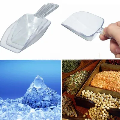 Ice Scoop Plastic Kitchen Accessory (3 pieces) Ice Scoop Plastic Kitchen Accessory (3 pieces)