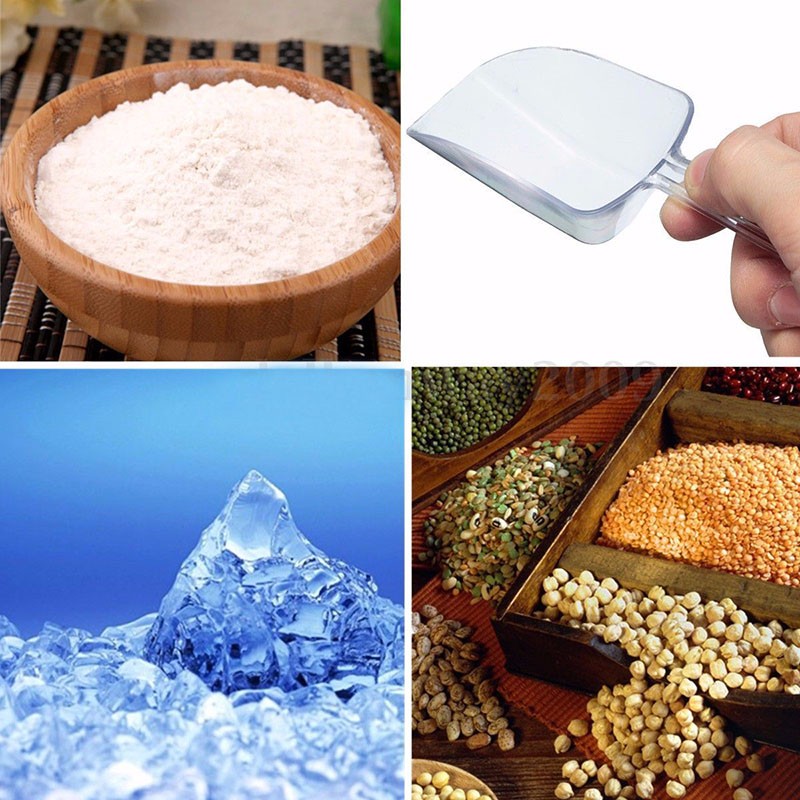 Ice Scoop Plastic Kitchen Accessory (3 pieces) Ice Scoop Plastic Kitchen Accessory (3 pieces)