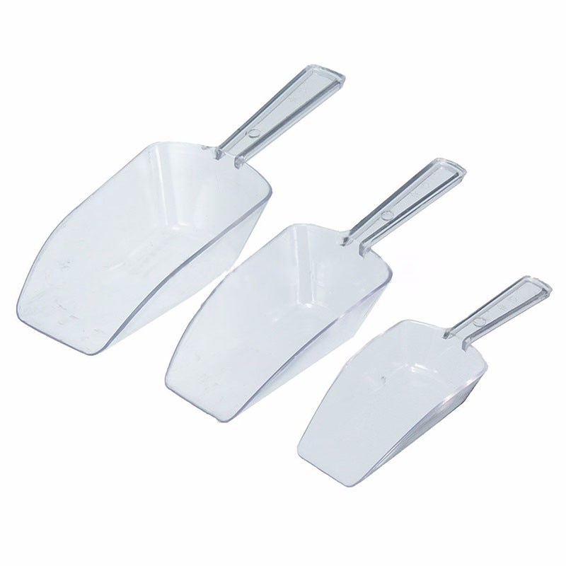 Ice Scoop Plastic Kitchen Accessory (3 pieces) Ice Scoop Plastic Kitchen Accessory (3 pieces)