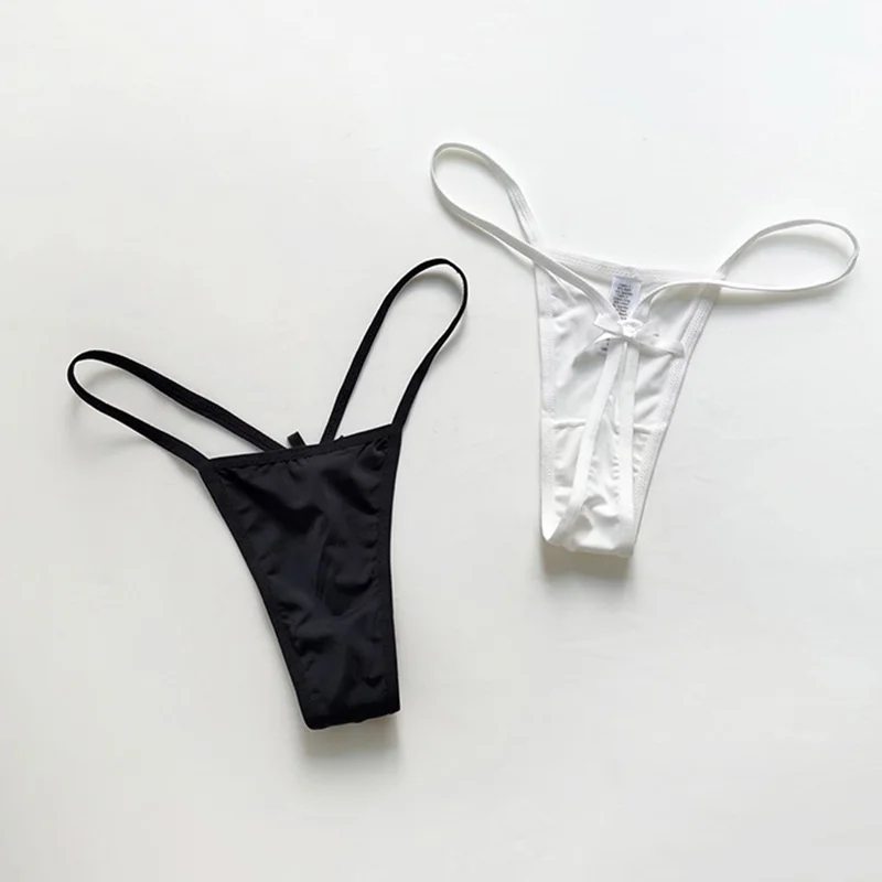 Ice Silk Sexy Women Panties G String Briefs Girls Thong Underwear Soft Thin Brazilian Low Waist Underpants Seamless Ice Silk Sexy Women Panties G String Briefs Girls Thong Underwear Soft Thin Brazilian Low Waist Underpants Seamless