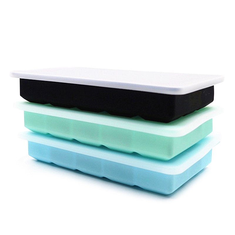 Ice Tray with Lid Silicone Cube Mold Ice Tray with Lid Silicone Cube Mold