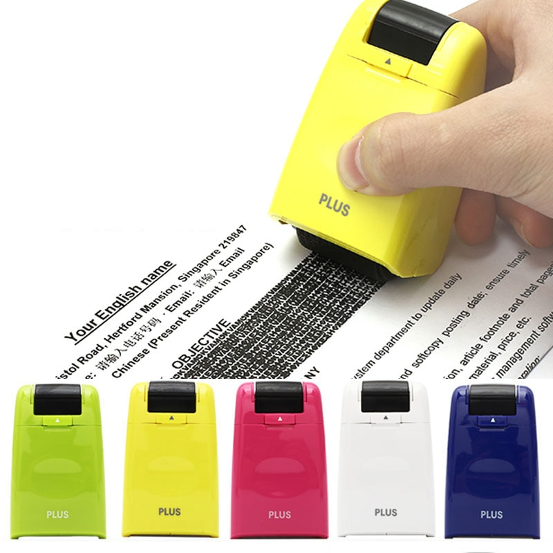 Identity Protection Roller Security Stamp Identity Protection Roller Security Stamp
