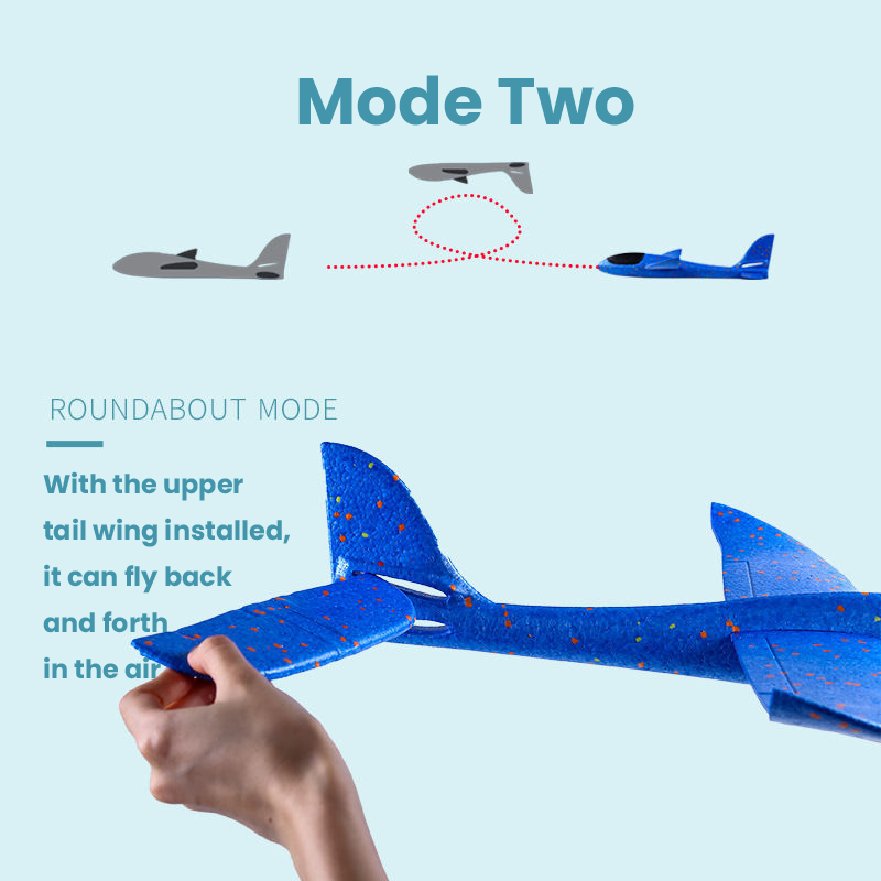 Impact Resistant Foam Airplane Toy