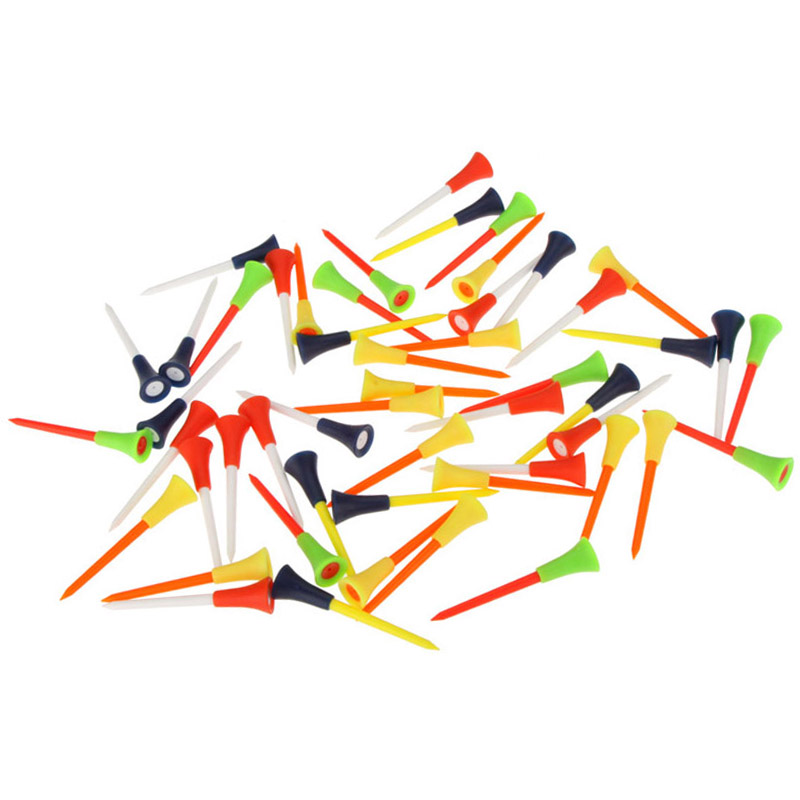 Impact-Resistant Golf Plastic Tees (100 pcs)