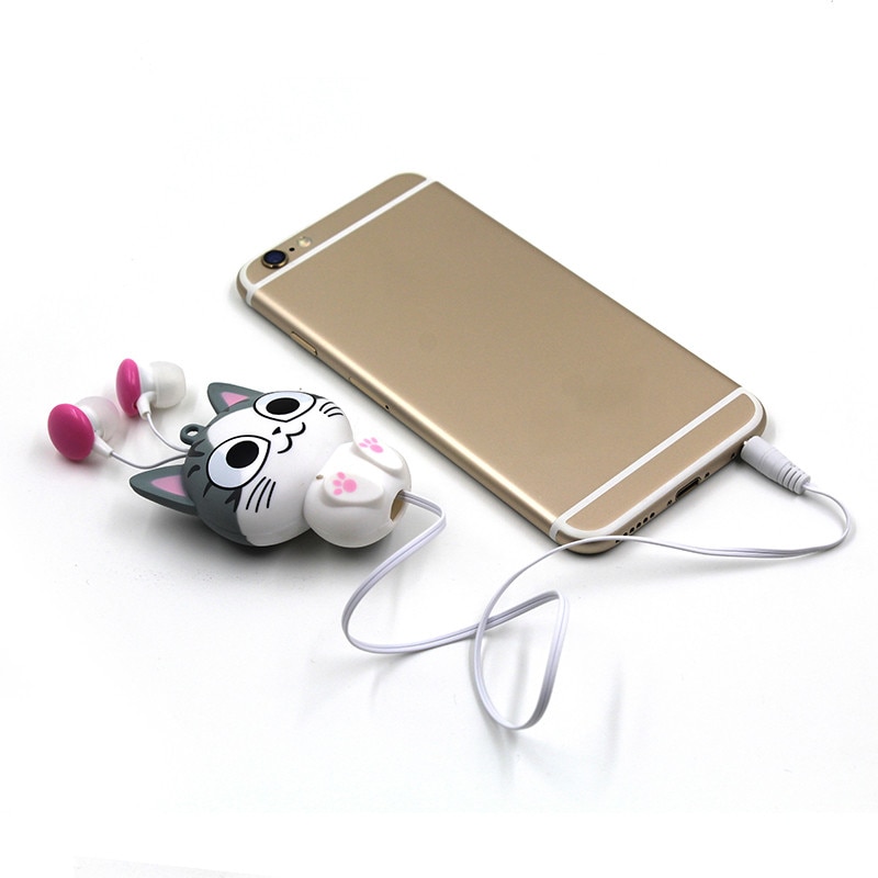In Ear Headset Retractable Earphone
