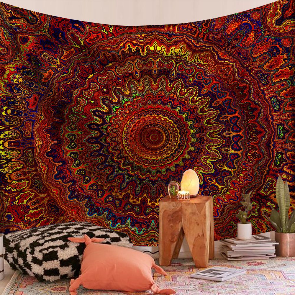 Indian Mandala Boho Tapestry Decor
