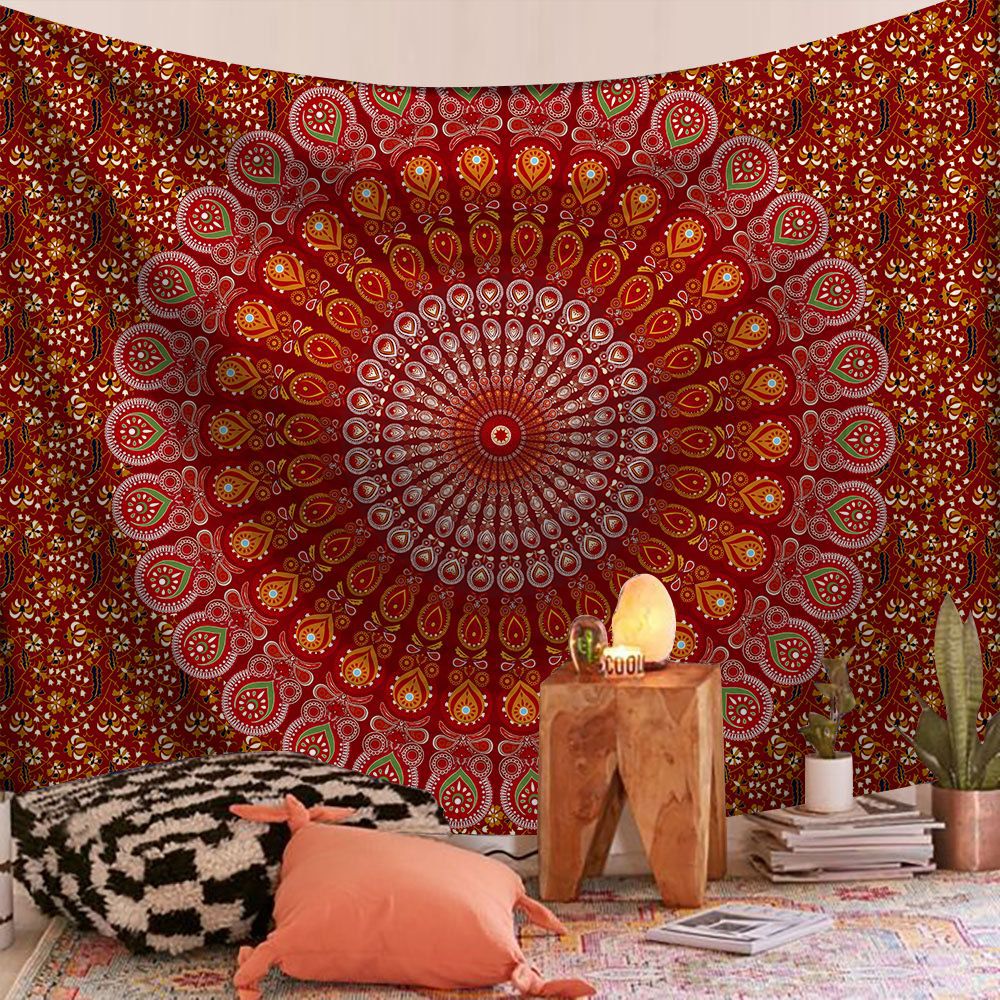 Indian Mandala Boho Tapestry Decor