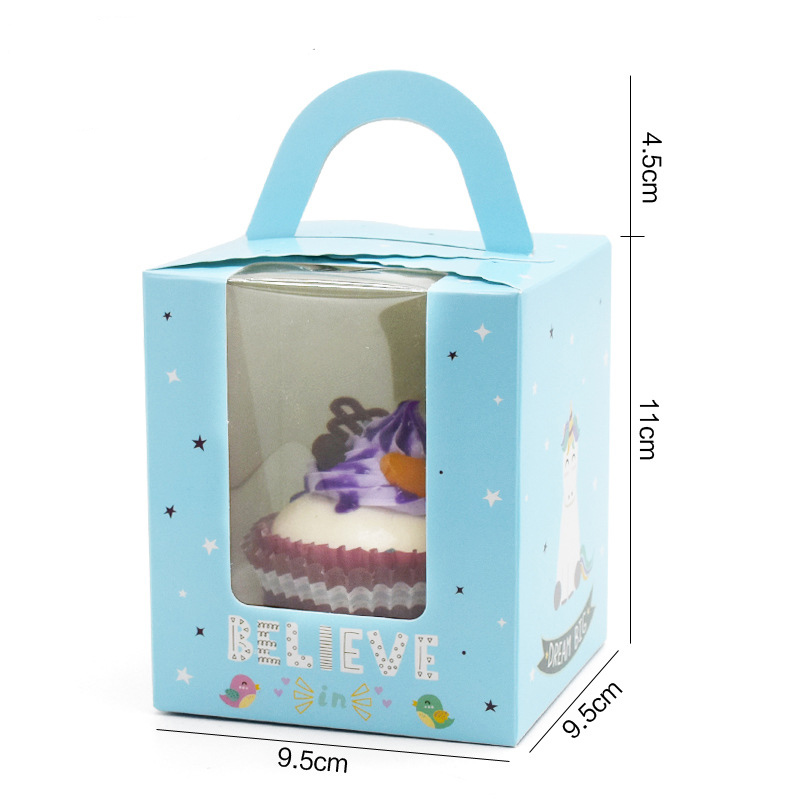 Individual Cupcake Boxes Packaging (10 Pcs) Individual Cupcake Boxes Packaging (10 Pcs)