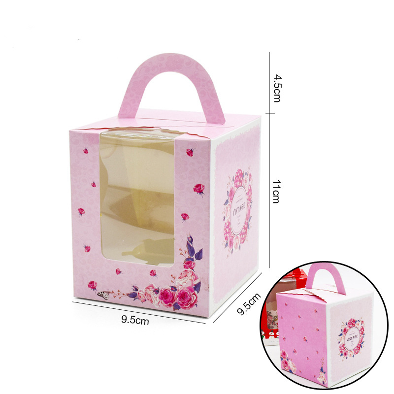 Individual Cupcake Boxes Packaging (10 Pcs) Individual Cupcake Boxes Packaging (10 Pcs)