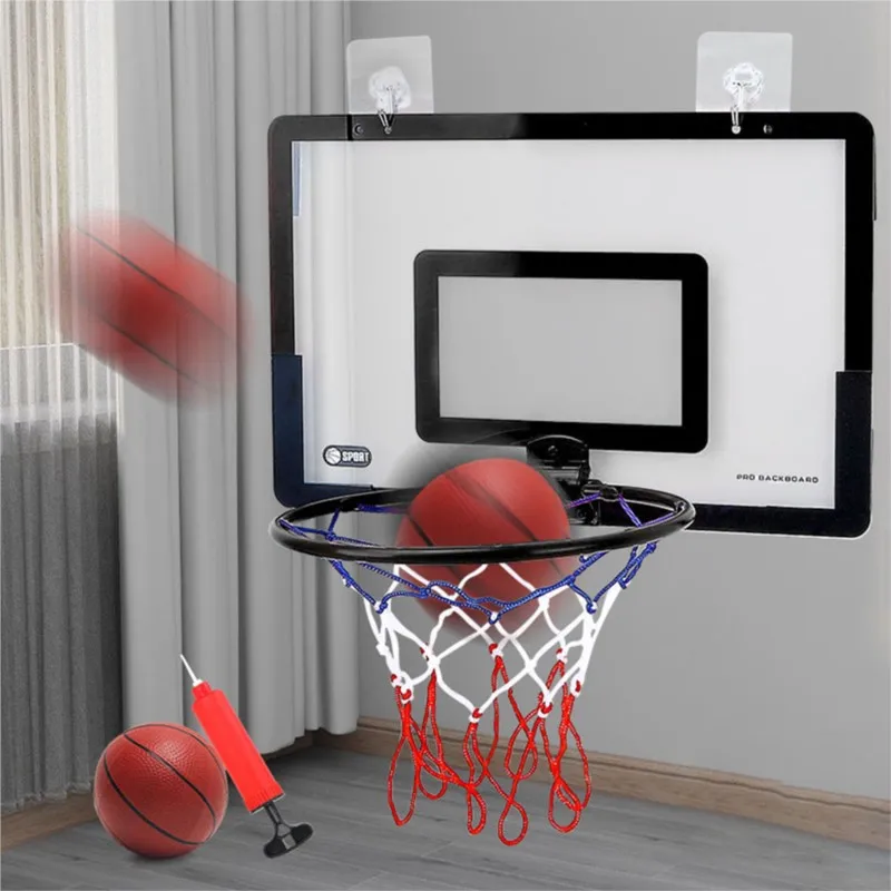 Indoor Basketball Set Children Safety Funny Game Kids Mini Home Exercise Basketball Hoop Set Wall Frame Stand Lifting Indoor Basketball Set Children Safety Funny Game Kids Mini Home Exercise Basketball Hoop Set Wall Frame Stand Lifting