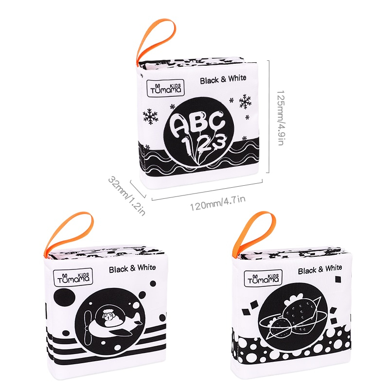 Infant Books Educational Soft Cloth Book (3pcs) Infant Books Educational Soft Cloth Book (3pcs)