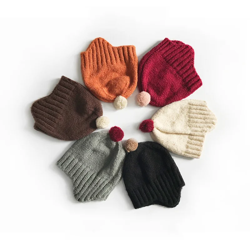 Infant Pom Hat with Ear Flaps