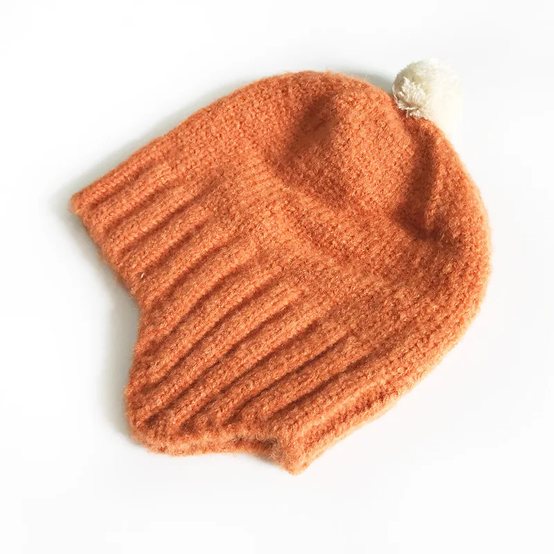 Infant Pom Hat with Ear Flaps