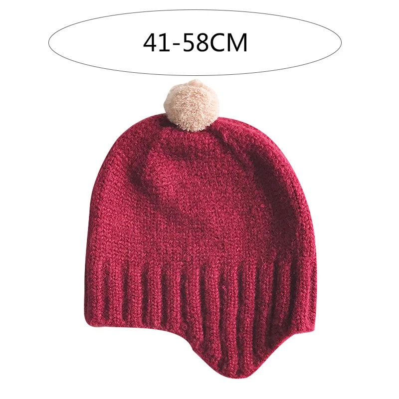 Infant Pom Hat with Ear Flaps