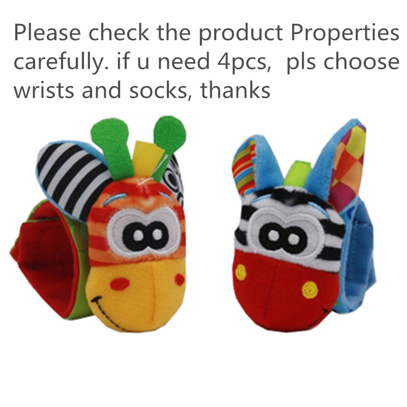 Infant Toys Wrists & Socks Rattle Infant Toys Wrists & Socks Rattle