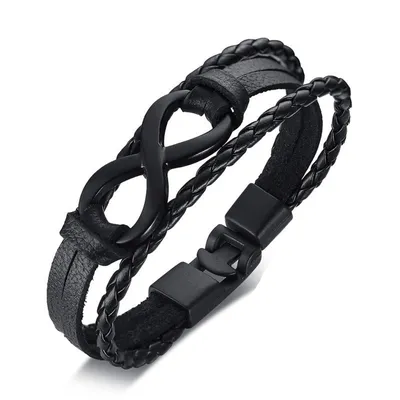Infinity Bracelet For Men Fashion Accessory