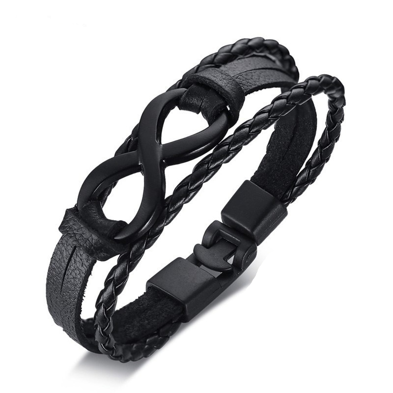 Infinity Bracelet For Men Fashion Accessory