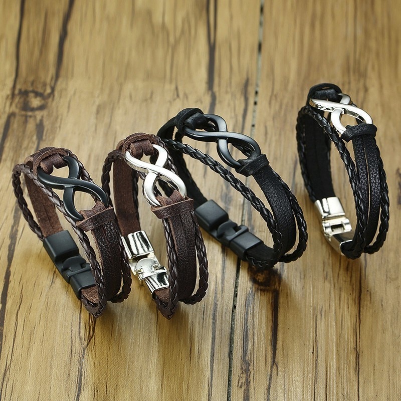 Infinity Bracelet For Men Fashion Accessory