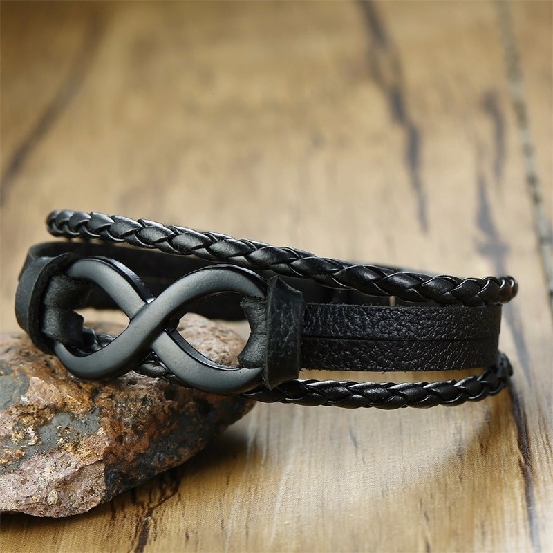 Infinity Bracelet For Men Fashion Accessory