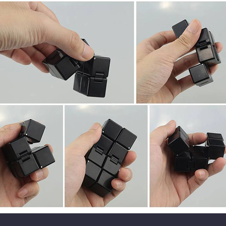 Infinity Magic Cube Adults Antistress Relax Toy Creativity Fold Cubes Children Educational Mini Puzzle with in box Toy