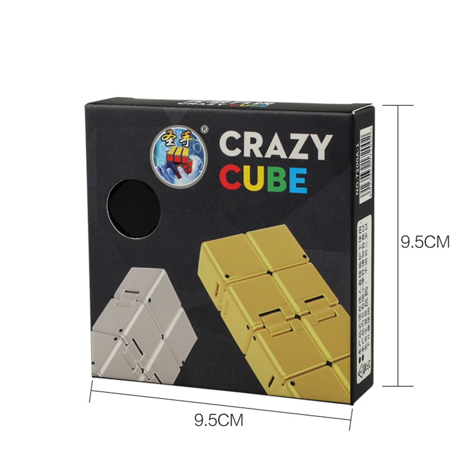 Infinity Magic Cube Adults Antistress Relax Toy Creativity Fold Cubes Children Educational Mini Puzzle with in box Toy