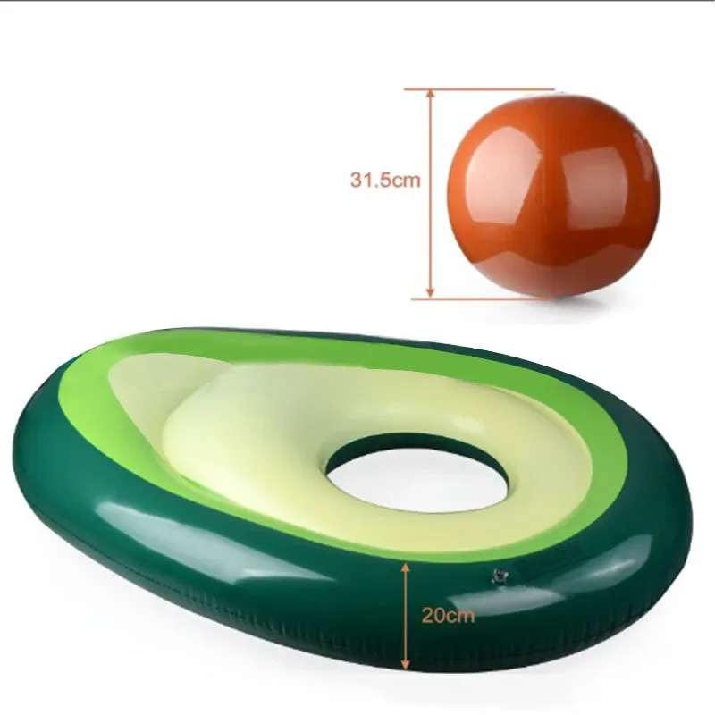 Inflatable Avocado Air Mattresses Float Pool Swimming Float Swimming Ring Pool Inflatable Avocado Air Mattresses Float Pool Swimming Float Swimming Ring Pool