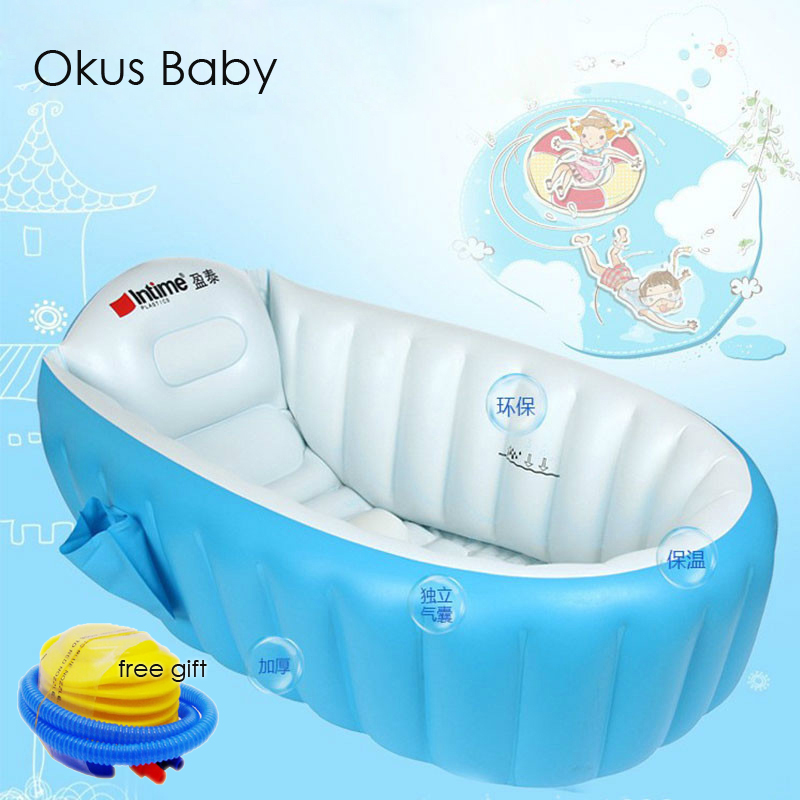 Inflatable Baby Bathtub with Air Pump Inflatable Baby Bathtub with Air Pump