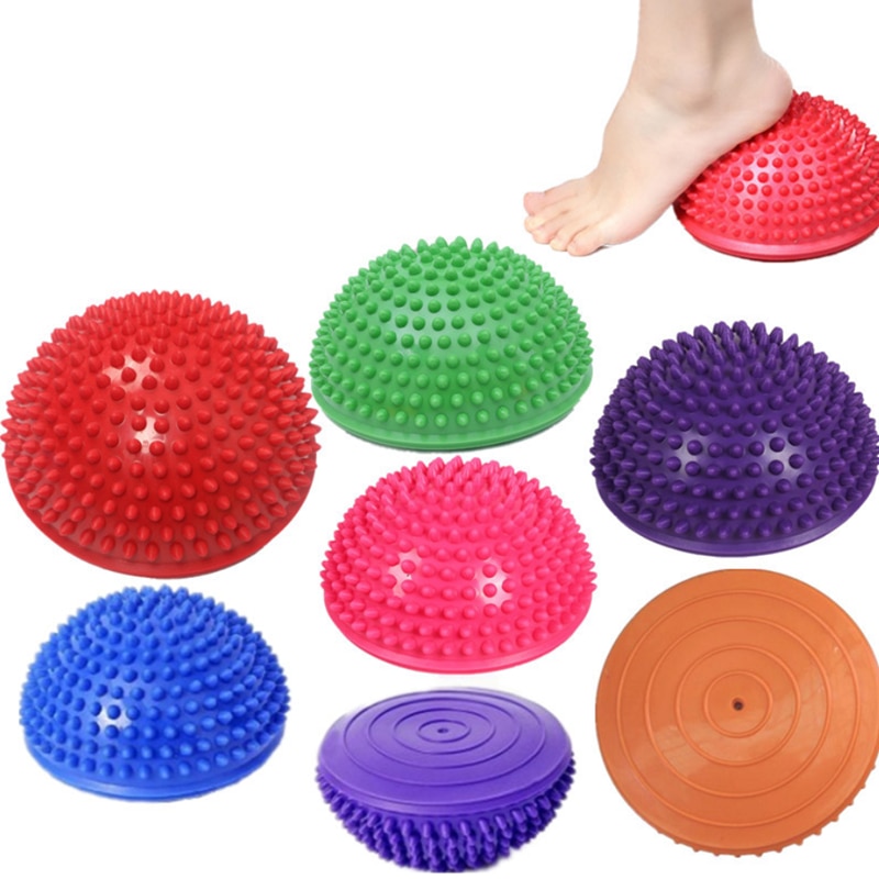 Inflatable Balancing Half Ball Yoga Exercise Tool